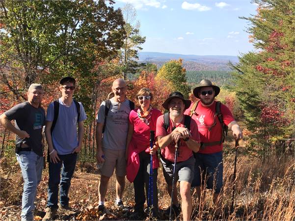 Hiking at Camp Chet