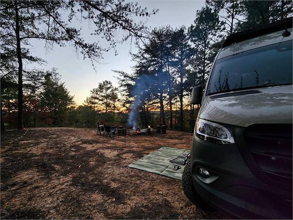 Van Camping at Camp Chet