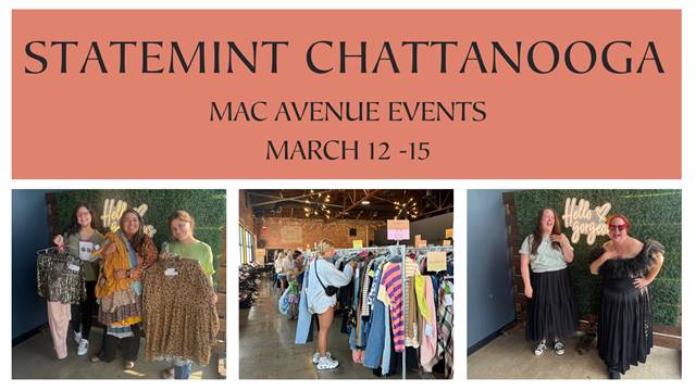 Statemint Chattanooga's Pop-Up Consignment Sale for Women + Men