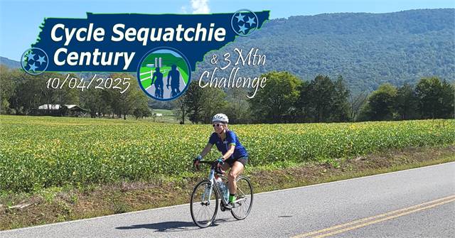 Cycle Sequatchie Century & 3 Mountain Challenge