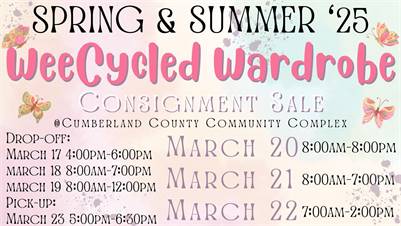 WeeCycled Wardrobe Spring & Summer Consignment Sale